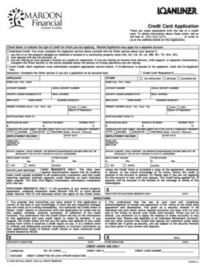 Credit Card Application