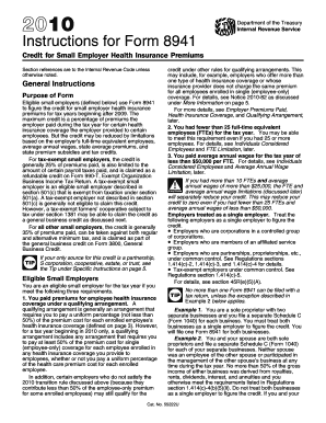 Instructions for Form 8941