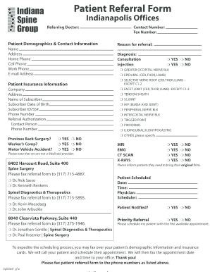 Patient Referral Form