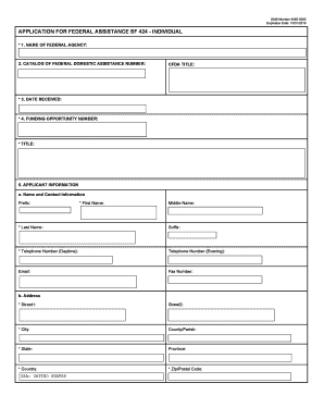 Sf424a v1 fillable form