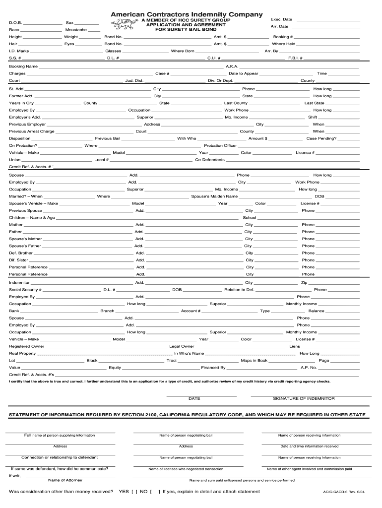 bail usa forms Preview on Page 1.