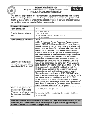 NYSED RFQ Teacher and Principal Evaluation