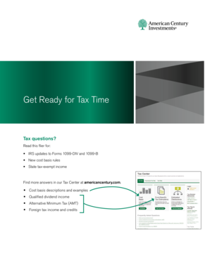 IRS Forms 1099-DIV and 1099-B