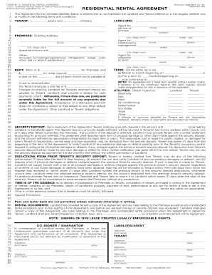 form 19 residential rental agreement