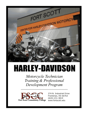 harley davidson program review at fort scott community college form