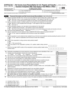 Schedule M-3 Form 1120-PC