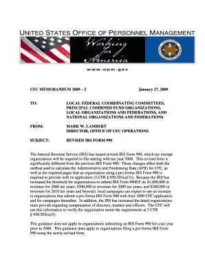 Revised IRS Form 990 Guidance