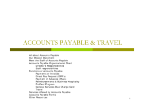 ACCOUNTS PAYABLE FROM A TO Z - csus