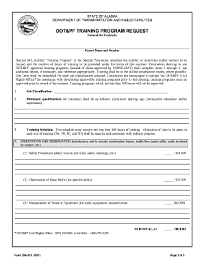 Training plan template excel - form 25a310