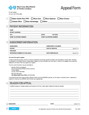 Appeal Form