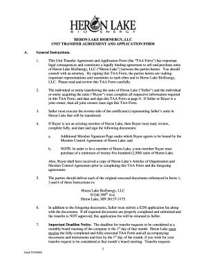 llc unit transfer agreement form