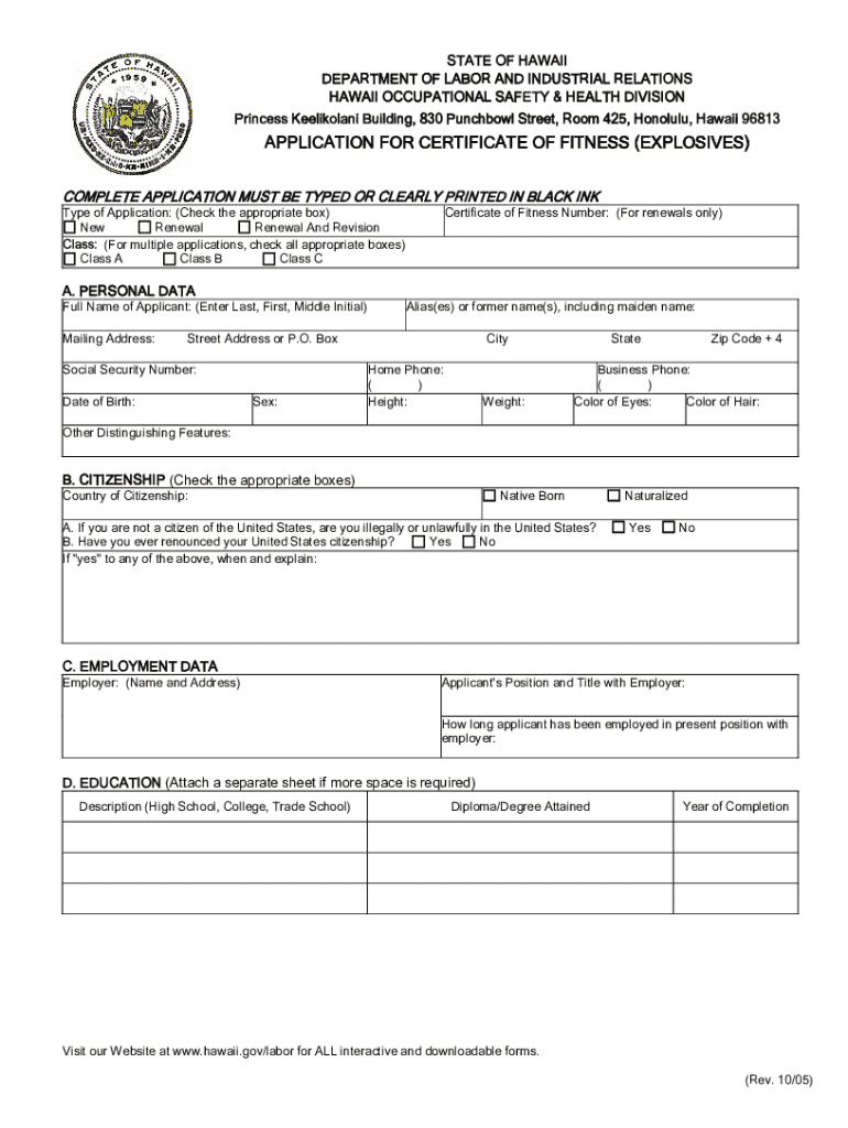 hawaii death certificate Preview on Page 1