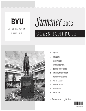 Student daily schedule template - class schedule form