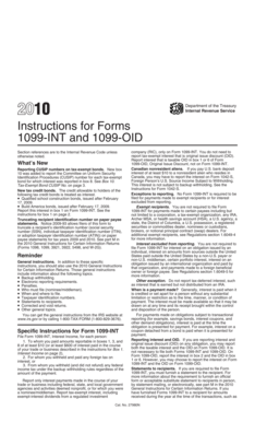 Instructions for Forms 1099-INT and 1099-OID