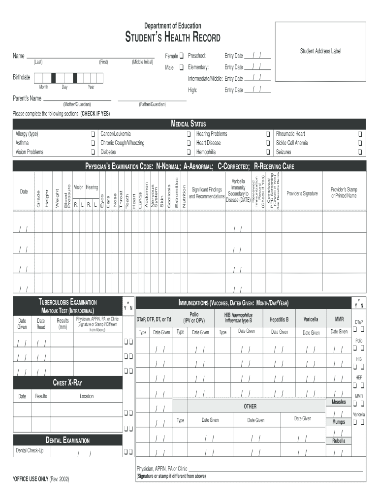 form 14 hawaii 2002 Preview on Page 1