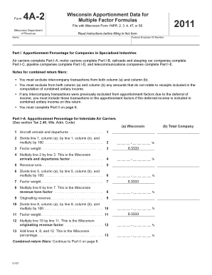 Wisconsin Form 4A-2
