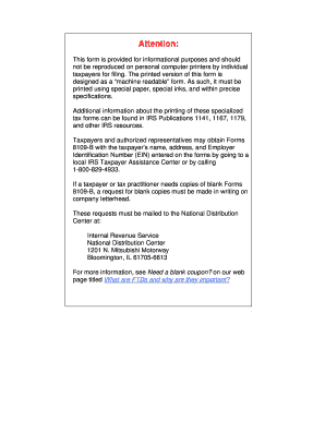 Federal Tax Deposit Coupon