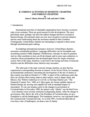 IRC 501(c)(3) Foreign Charities Guide