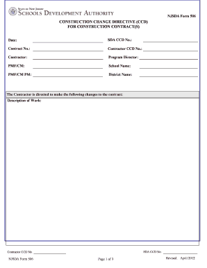 Sample construction contract - (CCD) For Construction Contract