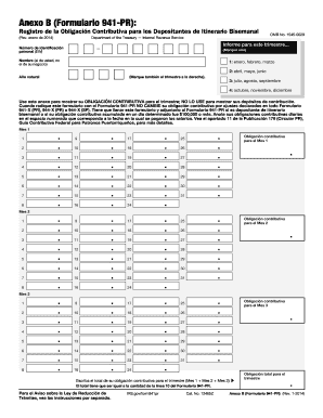 Anexo B (Formulario 941-PR) - Internal Revenue Service - irs