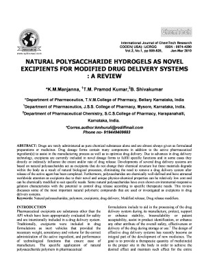 NATURAL POLYSACCHARIDE HYDROGELS AS NOVEL ...