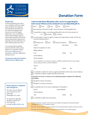 Donation Form
