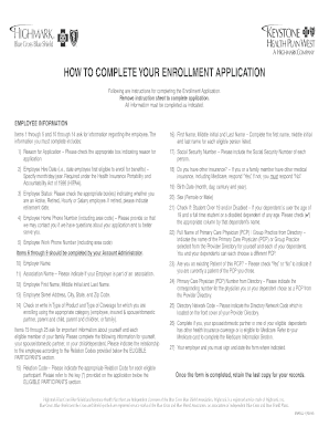 Enrollment Application
