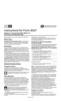 Instructions for Form 8027