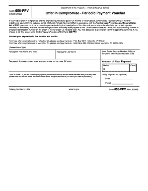 IRS Form 656-PPV