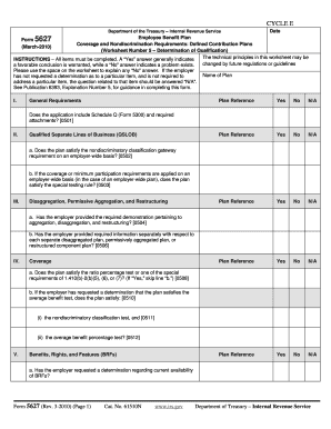 form 5627