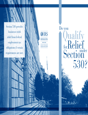 IRS Section 530 Relief Requirements