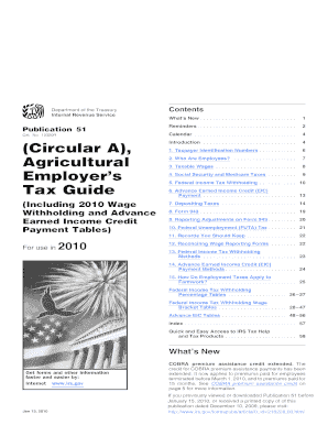 IRS Publication 51 2010