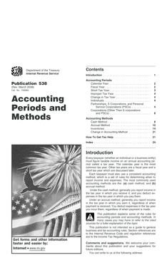IRS Publication 538