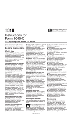 Instructions for Form 1040-C