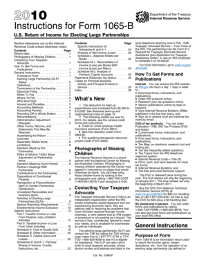Instructions for Form 1065-B