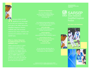 SARSEP Plan Brochure