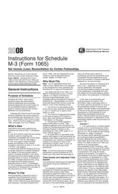 Instructions for Schedule M-3 (Form 1065)