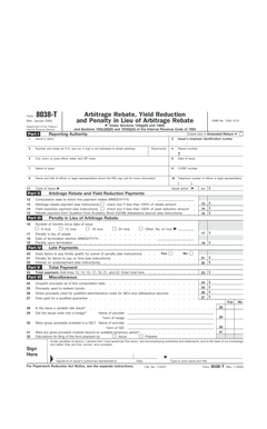 IRS Form 8038-T