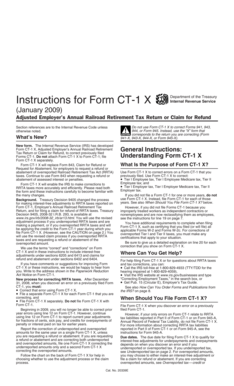 Form CT-1 X Instructions