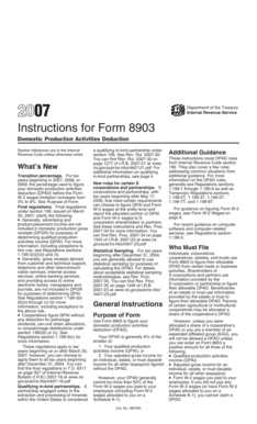 Instructions for Form 8903