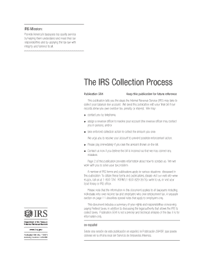 IRS Collection Process Publication 594