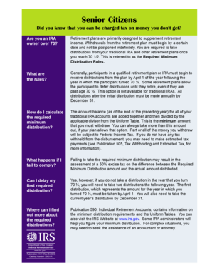 IRA Required Minimum Distribution Rules