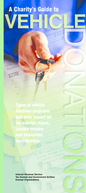 IRS Guide to Vehicle Donation Programs