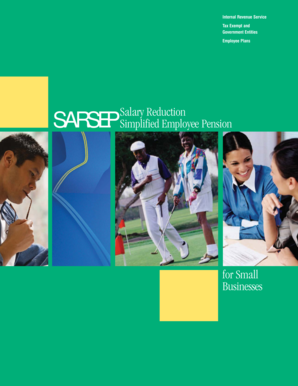 SARSEP Salary Reduction Simplified Employee Pension