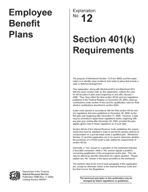 IRS Form 9002 Worksheet 12