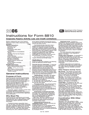 Instructions for Form 8810