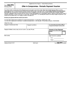 IRS Form 656-PPV