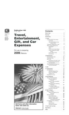 IRS Publication 463