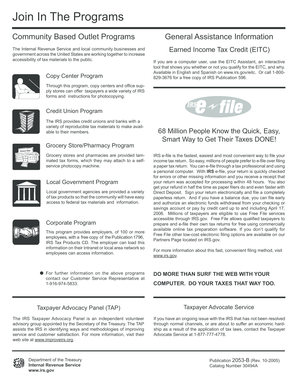 IRS Tax Products CD Information