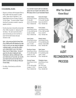 IRS Audit Reconsideration Process Guide